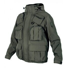 Куртка в стиле милитари мужская теплая олива